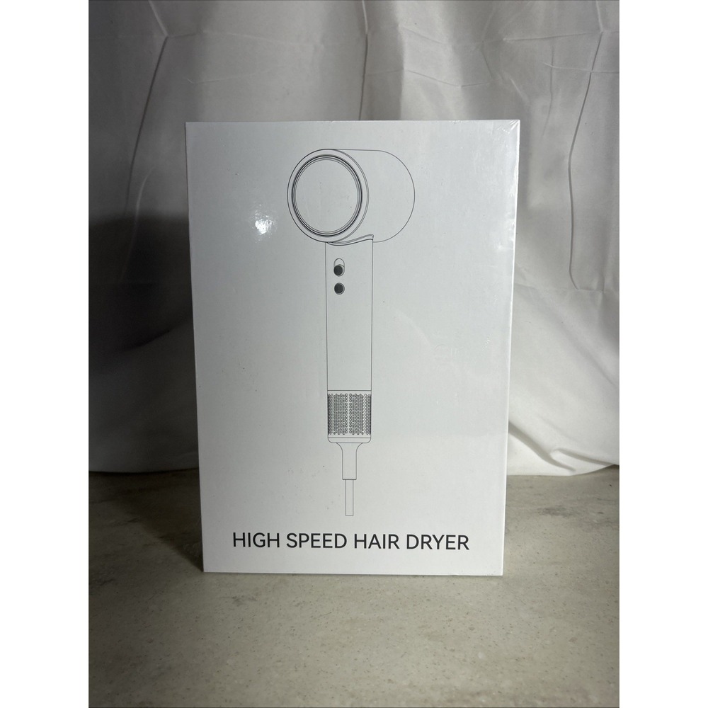 High-Speed Ionic Hair Dryer with 500 Million Negative Ions Grey